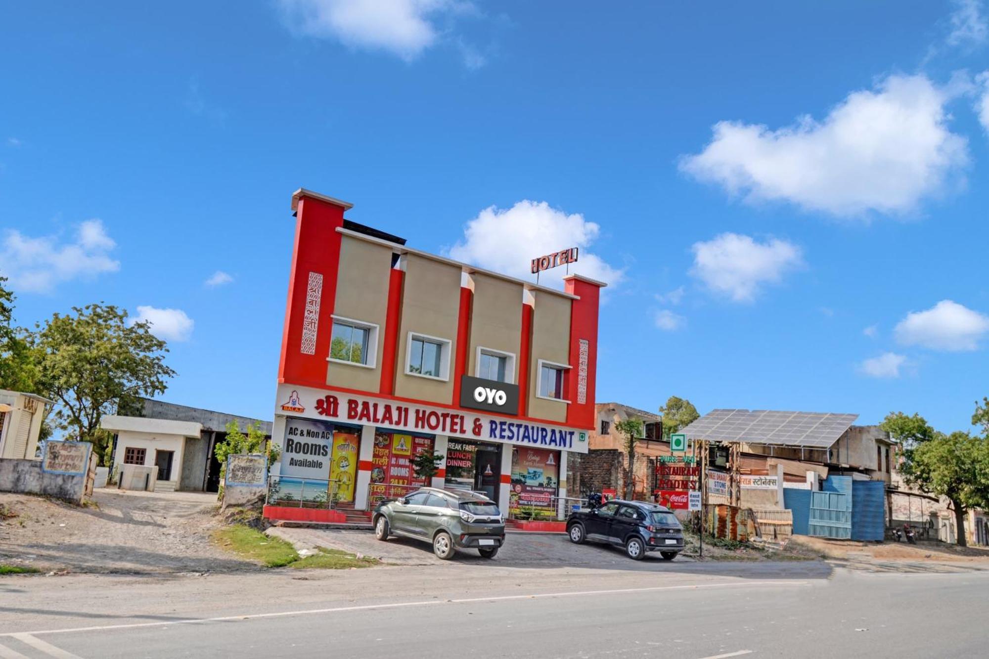 Hotel O Shree Balaji Hotel & Restaurant Bedla エクステリア 写真